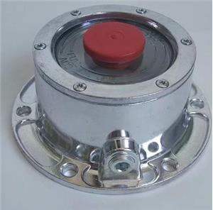 Hub Cover Non-porous bright red