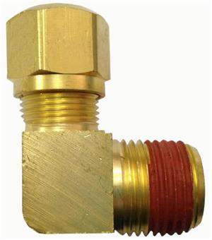 3/8"Od*1/4"Nptf Male Elbow
