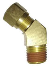 1/2"Od*1/2"Nptf 45° Male Elbow