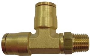1/2"Od*1/2"Od*1/2"Nptf Push To Swivel Male Run Tee