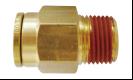 1/2"Od*1/2"Nptf Push To Male Connector
