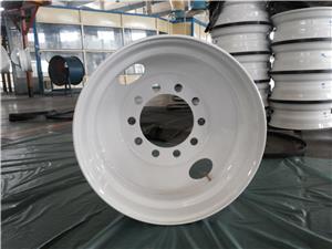 Steel Wheel 24.5X8.25 Hub Piloted(Unimount)8000Lbs
