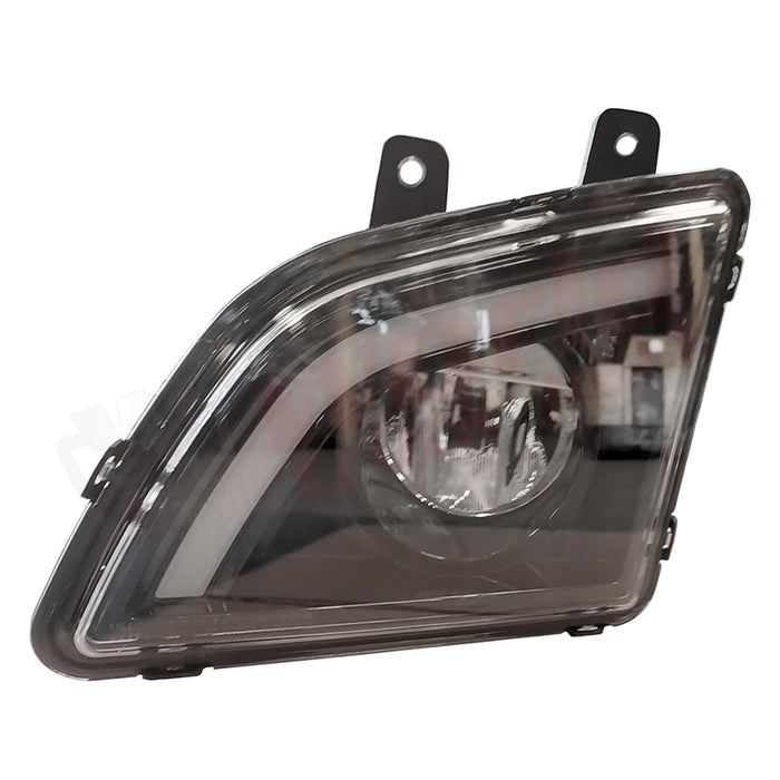 Luz antiniebla izquierda LED con carcasa negra 2018+ Volvo VNL