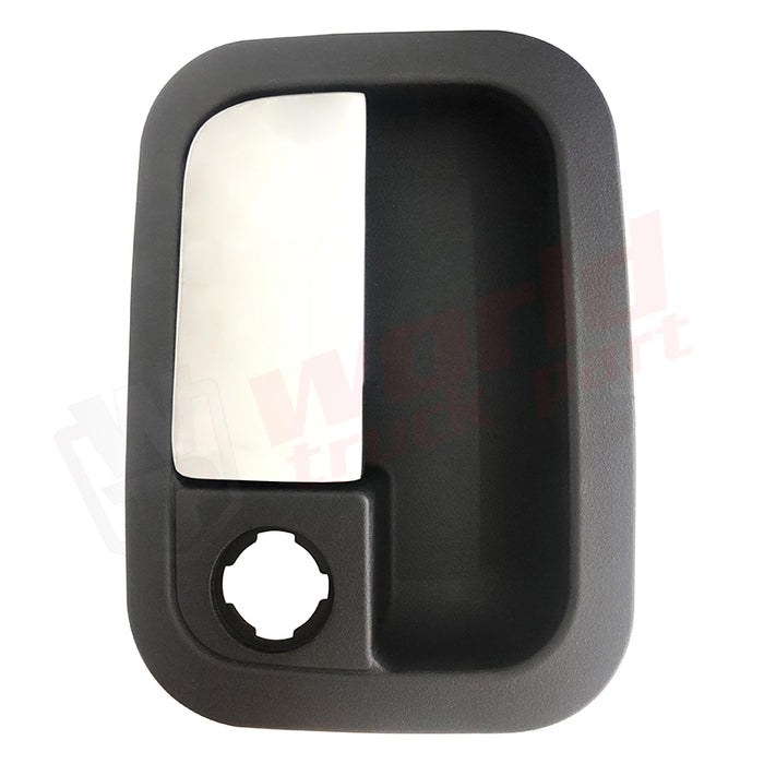 Front Passenger Side Exterior Door Handle Fit For Select KW Peterbilt Models Chrome Lever