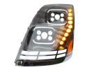 RH Headlight Led Projector Black Volvo VNL 2004-2017