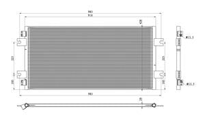 Condenser International Prostar 2010-2014