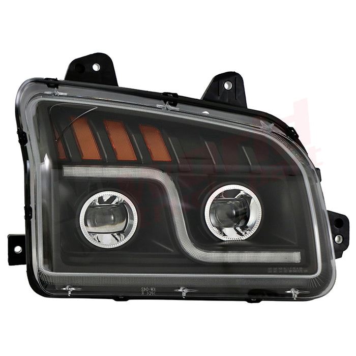 RH Head Lamp Led Black KW T880 2019-2022