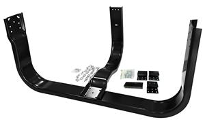 Trailer Spare Tire Bracket With Assembly Kit