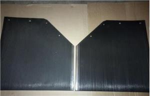 Mud Flap 24*24 5Mm Black Tape Cutting Angle