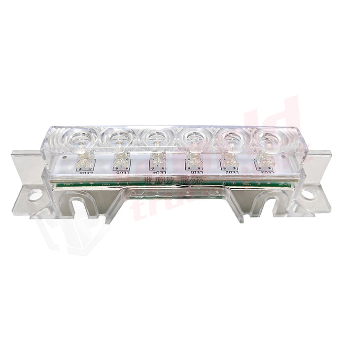 Lámpara de posición superior para parasol Volvo VNL con toma de cable (blanca)