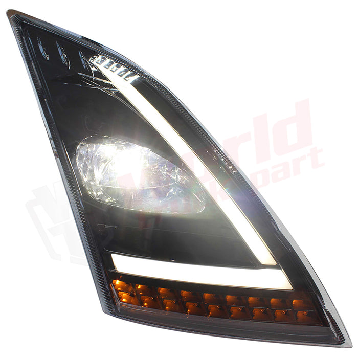 RH Headlight Led Projector Black Finishing Volvo VNL 2018+