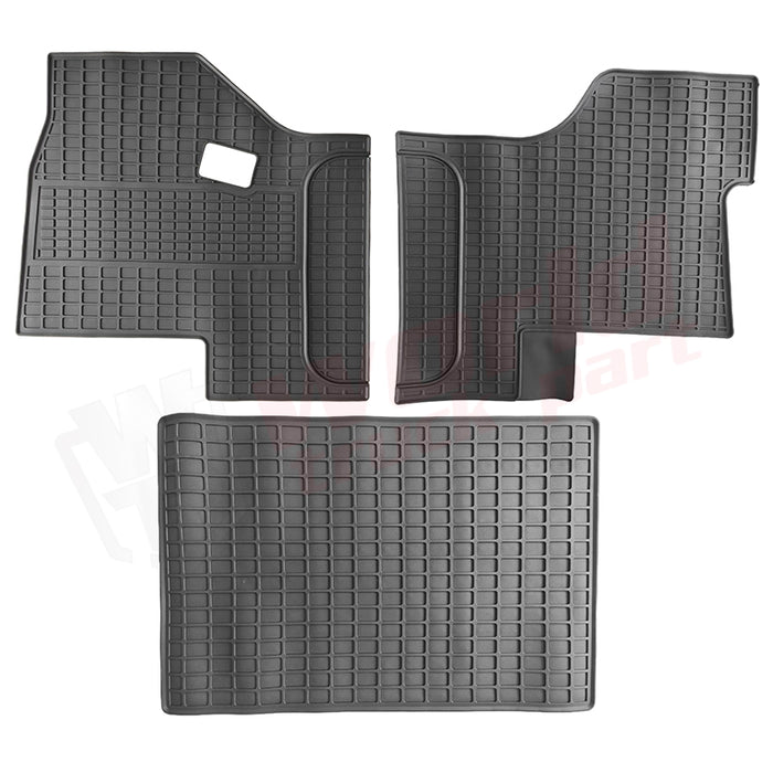Floor mats Tpe Rubber Black KW T680 T880 T800 W900S(2006-2015) Peterbilt 579 567(2013-2023)