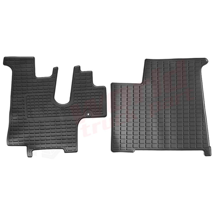 Floor Mats KW T600 660 800 W900(2005-20) Tpe Rubber Black