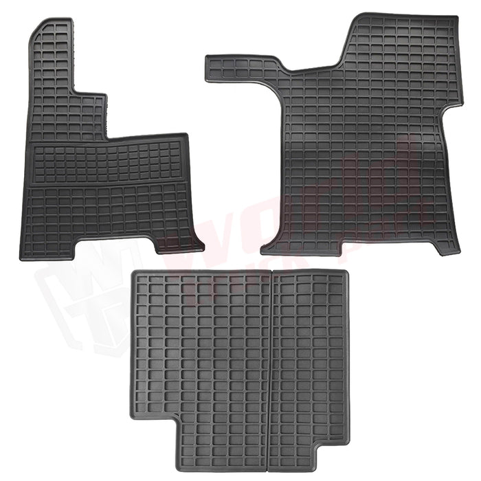 3 Pieces Floor Mats Fit For Peterbilt 365/367/389 (2008-23) 384/388 (2008-17) 386 (2006-17)