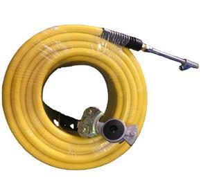 3/8''×50Ft Hybrid Air Hose With 1/4''Mnpt Endings With Air Chuck With Gladhand