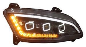 RH Headlight Led Black Peterbilt 597 2021