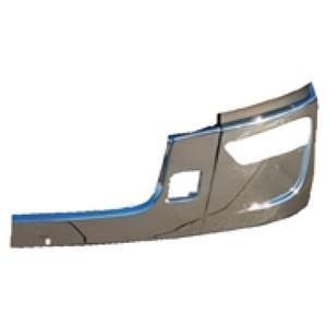 LH Corner Bumper Chrome With Fog Lamp Hole Peterbilt 579 2023+