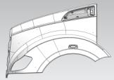 LH Side Hood Fender For KW T680 2014-2021