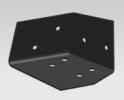 RH Rear Hood Isolator Plate Bracket For Volvo VNL 2018+