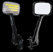 RH Hood Mirror Assemblychrome Led 3 Lines Freightliner Cascadia 2008-2017