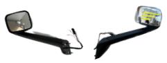 LH Hood Mirror Assembly Chrome Black Arm No Heater ABD Led 3 Lines 12V-24V Freightliner New Cascadia 2018+
