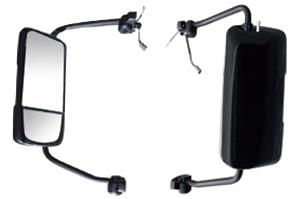 LH Door Mirror Black With Heating Electrical Mack Anthem 2017- L23749732