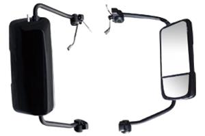 RH Door Mirror Black With Heating Electrical Mack Anthem 2017- R23749736