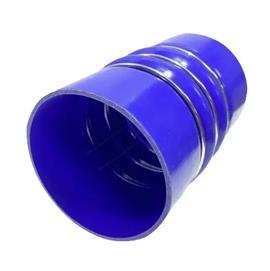 Silicone Hose4*7.5"2 Humps3 Rings Freightliner International Western Star KW