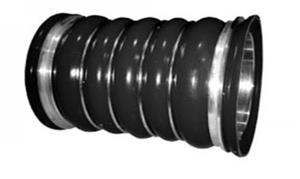 Silicone Hose82*150Mm5 Humps4 Rings With Flanges Volvo