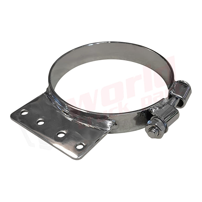 Abrazadera de escape de acero inoxidable de 5"