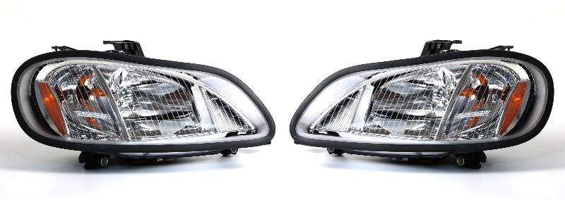 RH Headlight Halogen With Turn Light Freightliner M2