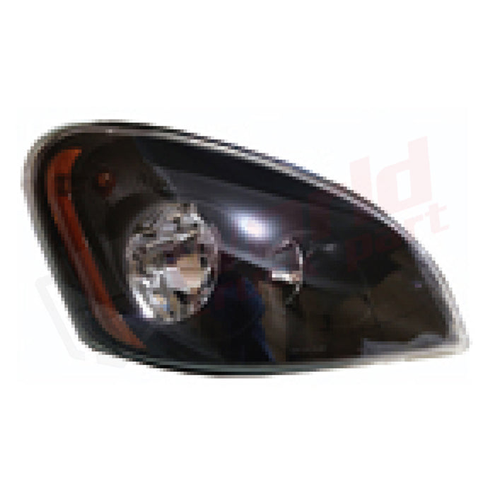 Rh Headlight Halogen With Turn Light Black Freightliner Cascadia 2008-2017