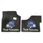 Floor Mats, Blue Color, 2014-2021, Kenworth T680 & T880