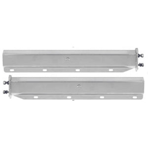 Hanger Pair With Spring Loaded Steel Chrome