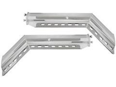 Hanger Pair With Spring Loaded Ss430 2 1/2" Bolt Spacing 30" 45° Universal