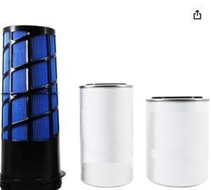 30-00471-20 Air Filter 30-00463-00 Oil Filter 30-01090-05 Fuel Filter Kit Compatible with Reefer 7300 7500 P611858 1559418 FF5301 LF9028 DBL7349