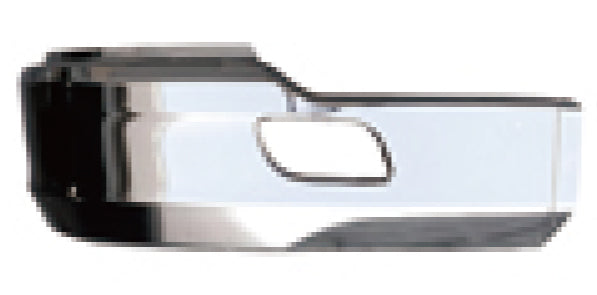 RH Corner Bumper With Bracket Steel Chrome KW T680 2014-2021