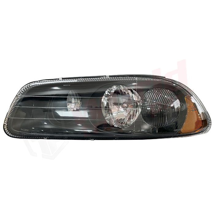Faro delantero izquierdo halógeno negro con bombillas Mack Vision 1998-2018