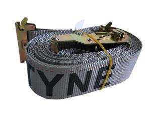 2"X 16' Ratchet Strap With Spring Fittings Bs:4,000Lbs With Letter "Tyne