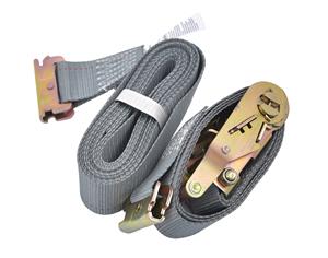 2"X16'Ratchet Strap With Spring Fittings Bs:4,000Lbs