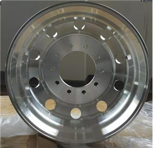 Rueda de aluminio 22,5 x 8,25 (pulida por ambos lados)