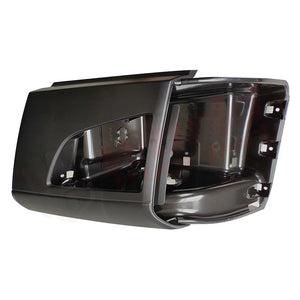 Lh Corner Bumper With Hole, Black, 2018+, Volvo Vnl