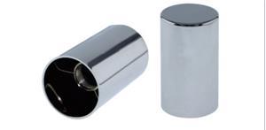 Tapa de tuerca ABS cromada para camión de servicio pesado, 108 mm, 33 mm, atornillable