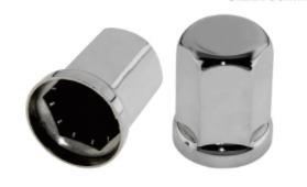 Heavy Duty Truck Chrome Abs Nut Cover 60Mm 33Mm Push On