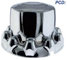Rear Wheel Cover With 10Pcs Nut Cover High Chrome Quality