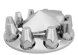 Abs Front Cone Axle Cover W/Screw-In 33 M/M Nut