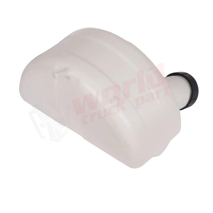 Non-Pressurized Coolant Tank, Plastic, with Cap, 2004-2007 Mack Cv, 2008 Mack Gu7 Gu8