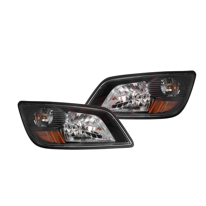LH Headlight Halogen Black Hino 238 258 268 338 2010-