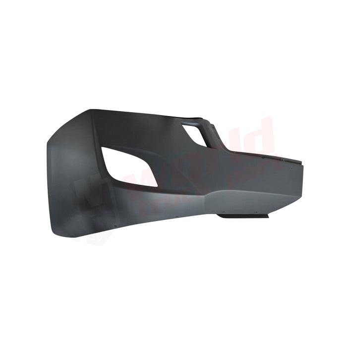 RH Corner Bumper Outer With Holes Black Freightliner New Cascadia (Better Quality) 2018+