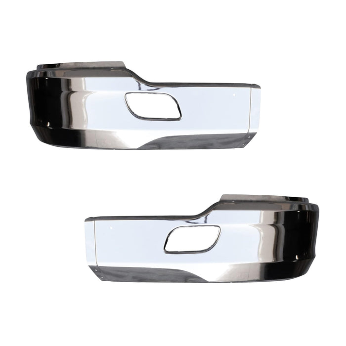 LH Corner Bumper W/O bracket Plastic Chrome KW T680 2014-2021
